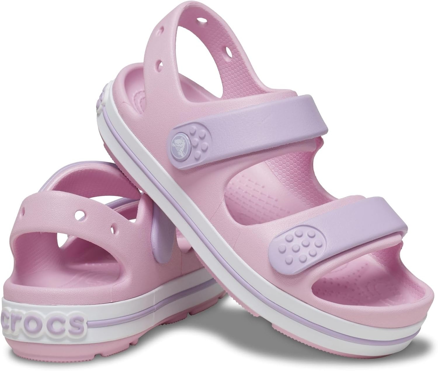 image:imageCrocs Kids Crocband Cruiser Sandals Casual SandalsBallerinaLavender