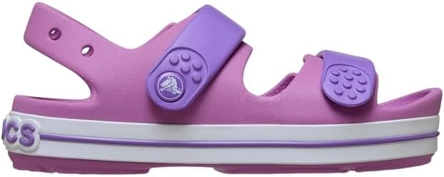 image:imageCrocs Kids Crocband Cruiser Sandals Casual SandalsBijou BlueLight Grey
