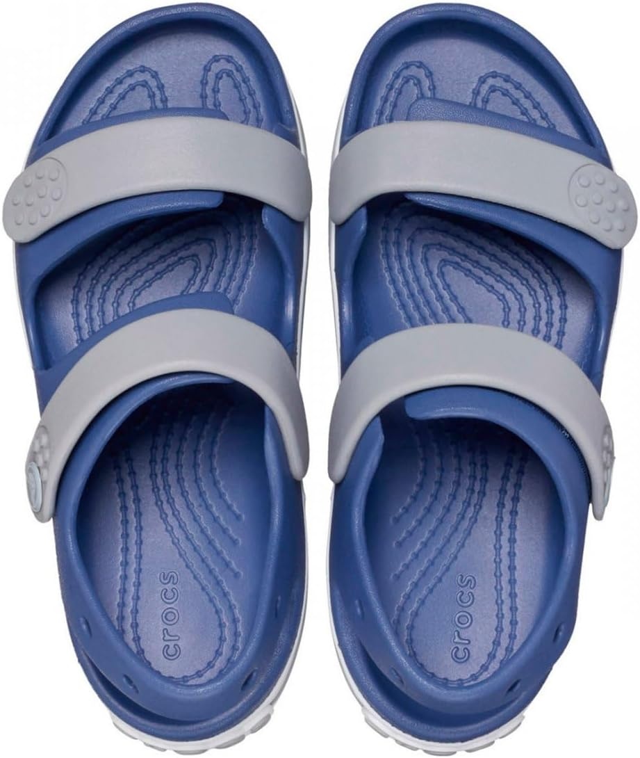image:imageCrocs Kids Crocband Cruiser Sandals Casual SandalsBijou BlueLight Grey