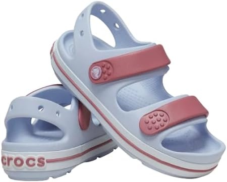 image:imageCrocs Kids Crocband Cruiser Sandals Casual SandalsBijou BlueLight Grey