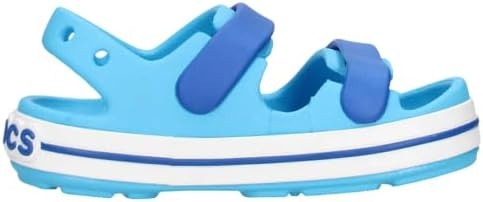 image:imageCrocs Kids Crocband Cruiser Sandals Casual SandalsBijou BlueLight Grey