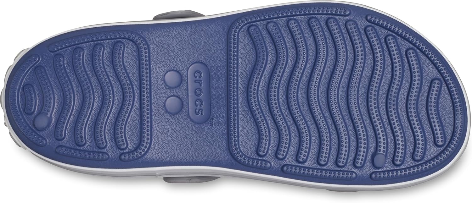 image:imageCrocs Kids Crocband Cruiser Sandals Casual SandalsBijou BlueLight Grey