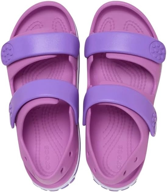image:imageCrocs Kids Crocband Cruiser Sandals Casual SandalsBijou BlueLight Grey