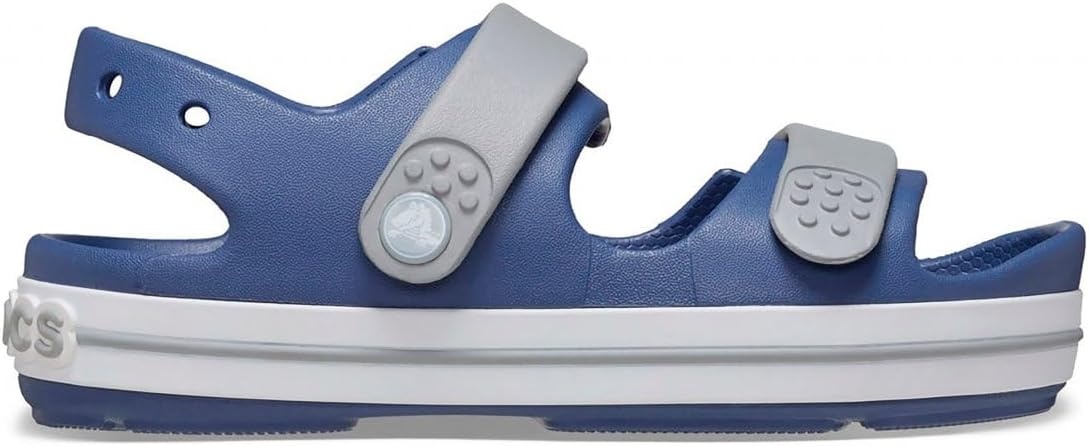 image:imageCrocs Kids Crocband Cruiser Sandals Casual SandalsBijou BlueLight Grey