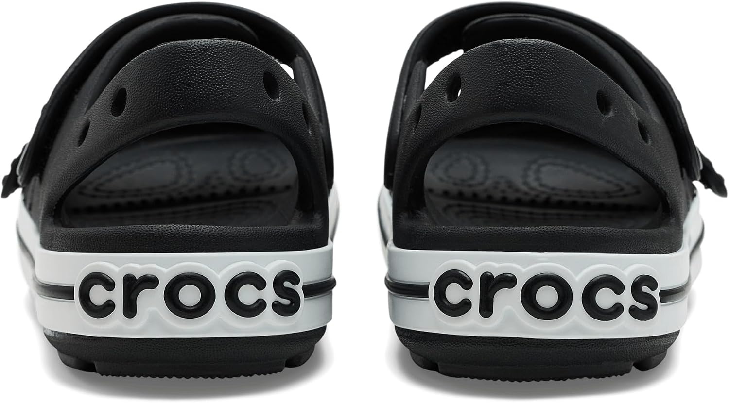 image:imageCrocs Kids Crocband Cruiser Sandals Casual SandalsBlackWhite