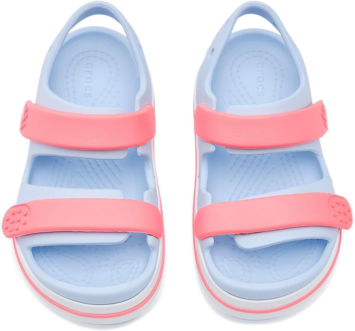image:imageCrocs Kids Crocband Cruiser Sandals Casual SandalsBlue FrostGuava