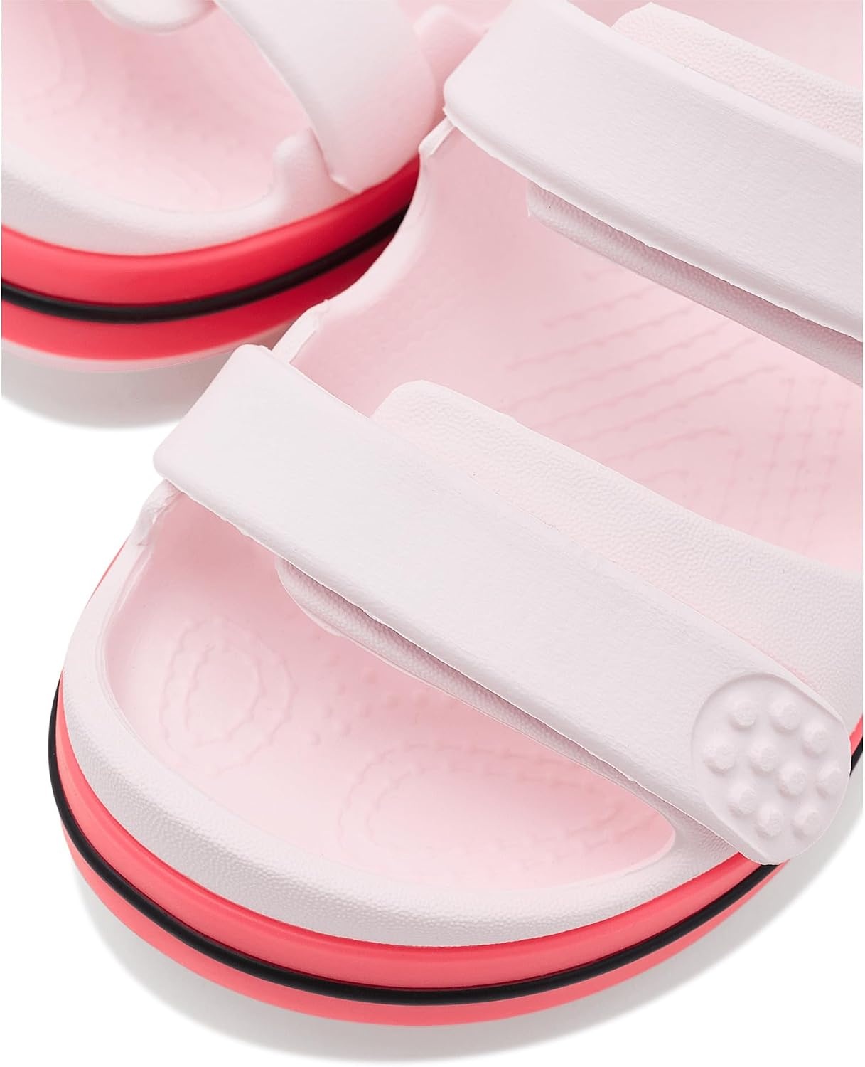 image:imageCrocs Kids Crocband Cruiser Sandals Casual SandalsBubble IcePink Blast
