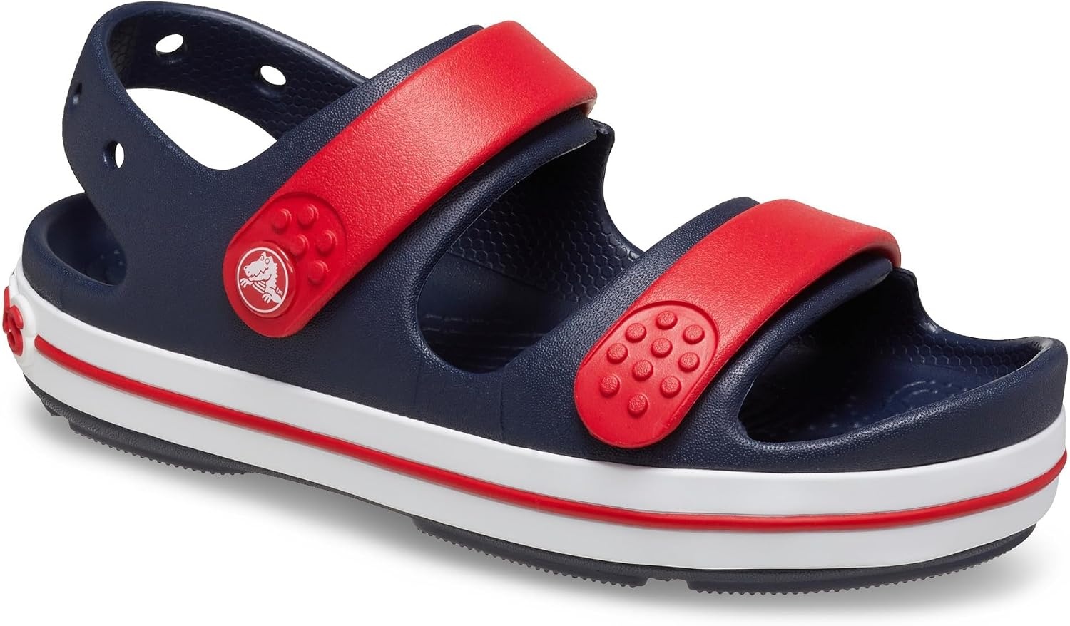 image:imageCrocs Kids Crocband Cruiser Sandals Casual SandalsNavyVarsity Red