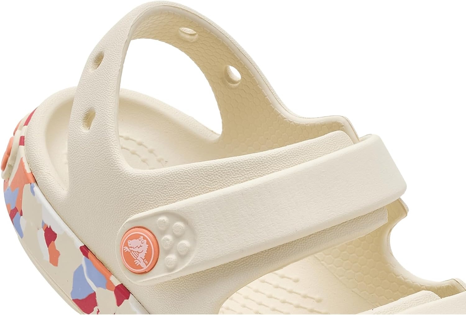 image:imageCrocs Kids Crocband Cruiser Sandals Casual SandalsSummit WhiteGuava