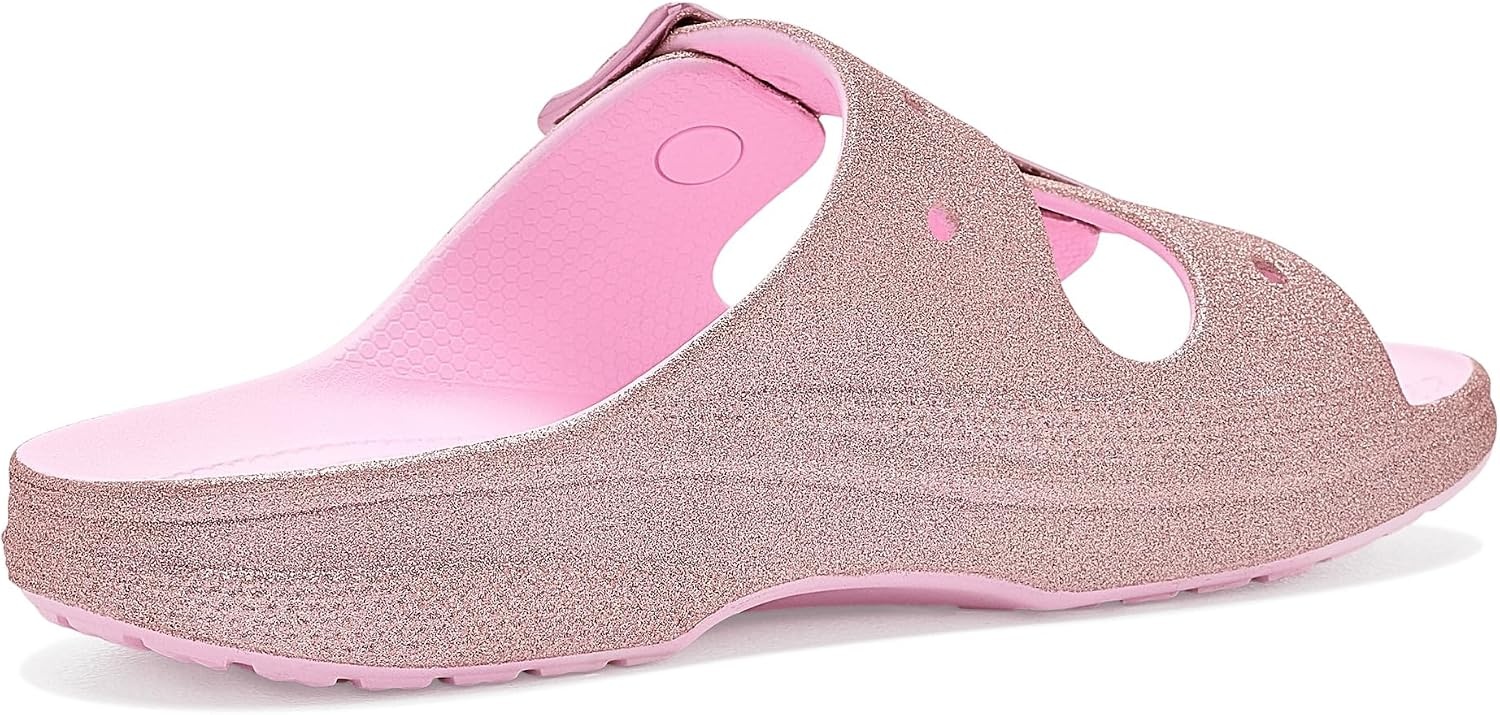 image:imageCrocs Kids Saturday Sandal Little KidBig KidPink Milk Glitter