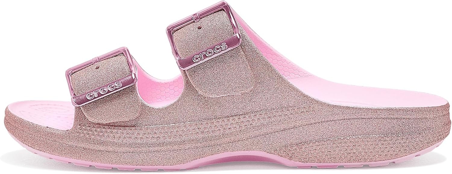 image:imageCrocs Kids Saturday Sandal Little KidBig KidPink Milk Glitter