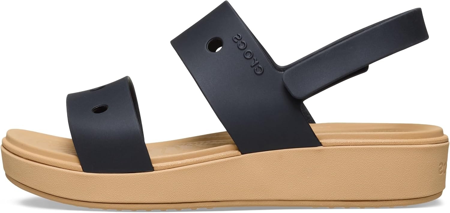 image:imageCrocs Kids Unisex Brooklyn Sandals Little KidBig KidBlackCashew