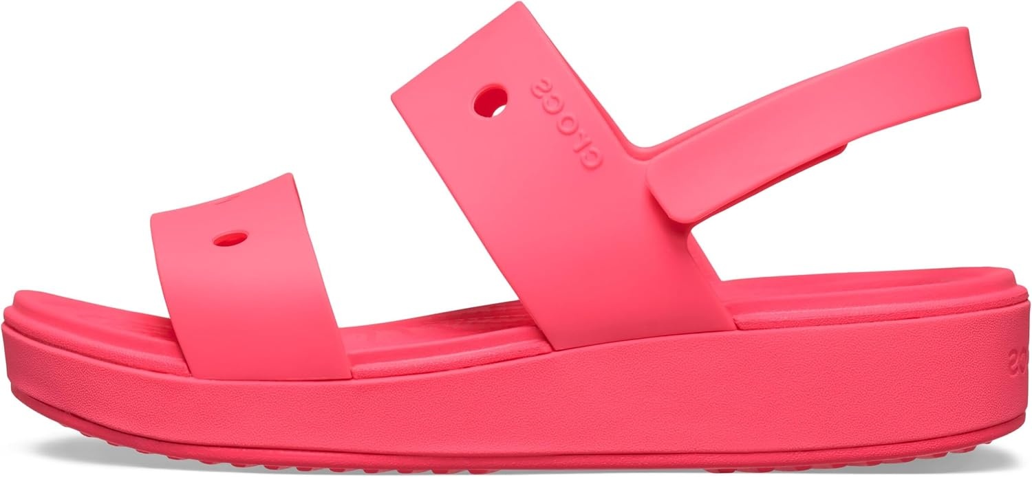 image:imageCrocs Kids Unisex Brooklyn Sandals Little KidBig KidPink BlastPink Blast