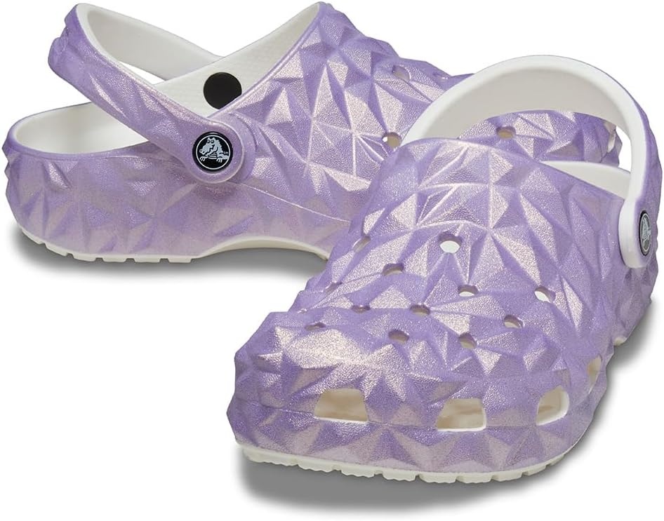 image:imageCrocs Unisex Adult Classic Geometric ClogIridescent Lilac