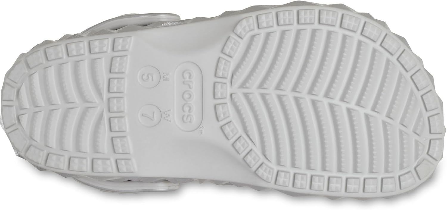 image:imageCrocs Unisex Adult Classic Geometric ClogSilver