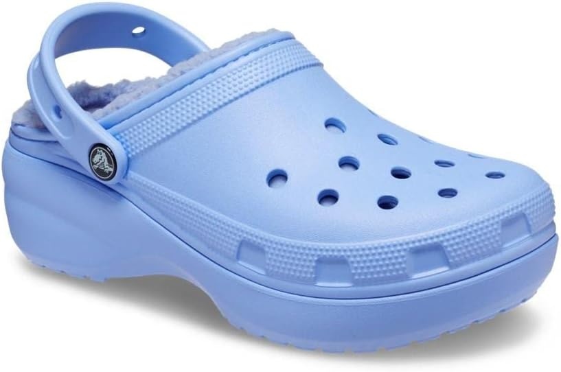 image:imageCrocs Womens Classic Lined Platform ClogsMoon Jelly