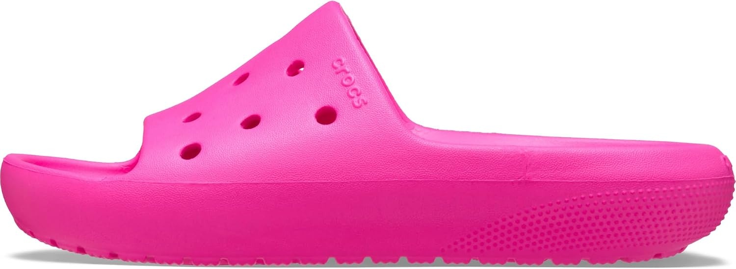 image:imageCrocs unisexchild Classic Slide V2 Little KidBig KidPink Crush