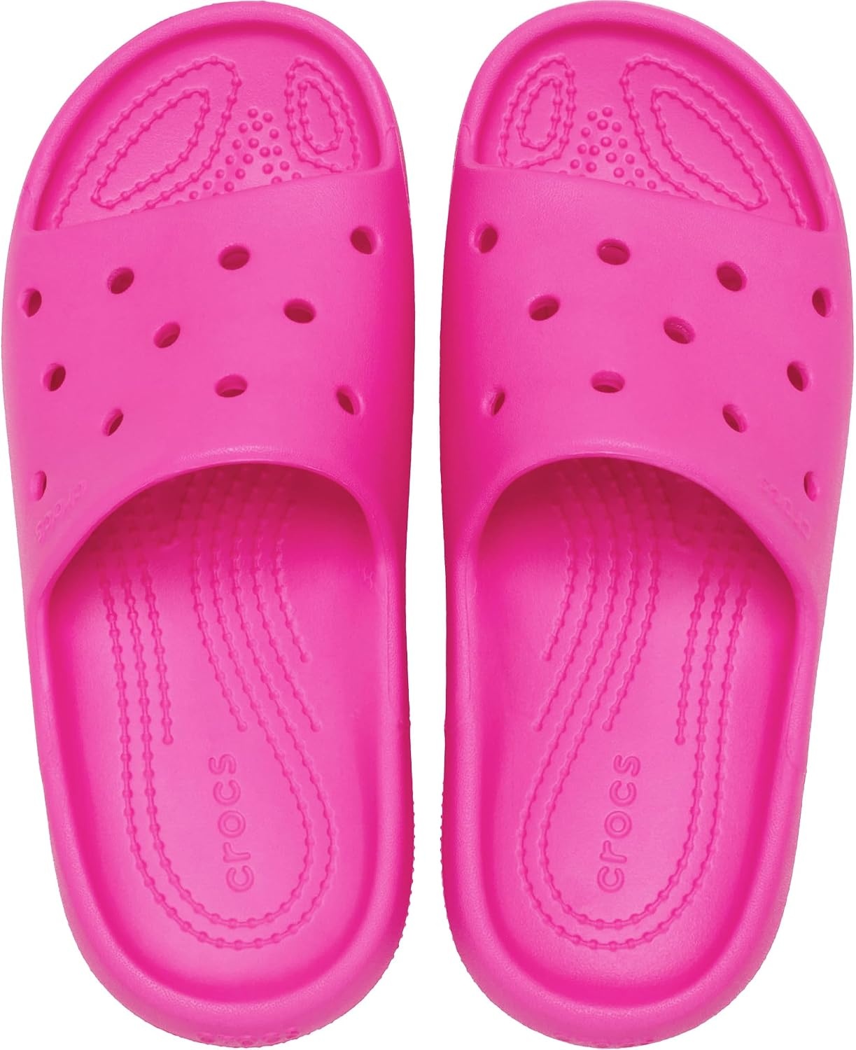 image:imageCrocs unisexchild Classic Slide V2 Little KidBig KidPink Crush