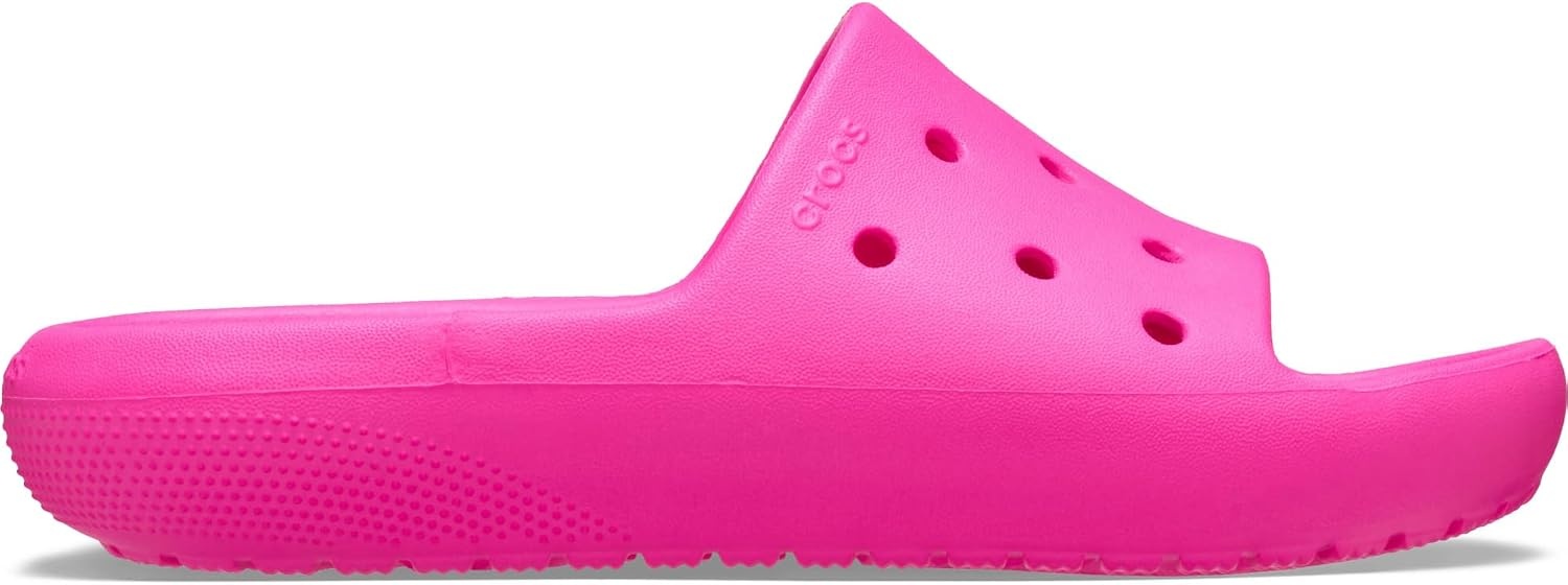 image:imageCrocs unisexchild Classic Slide V2 Little KidBig KidPink Crush