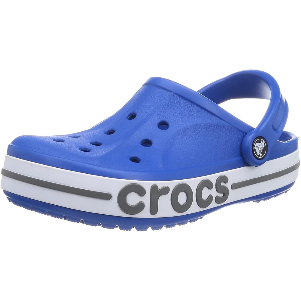 image:imageCrocs Kids Classic ClogsBright CobaltSlate Grey
