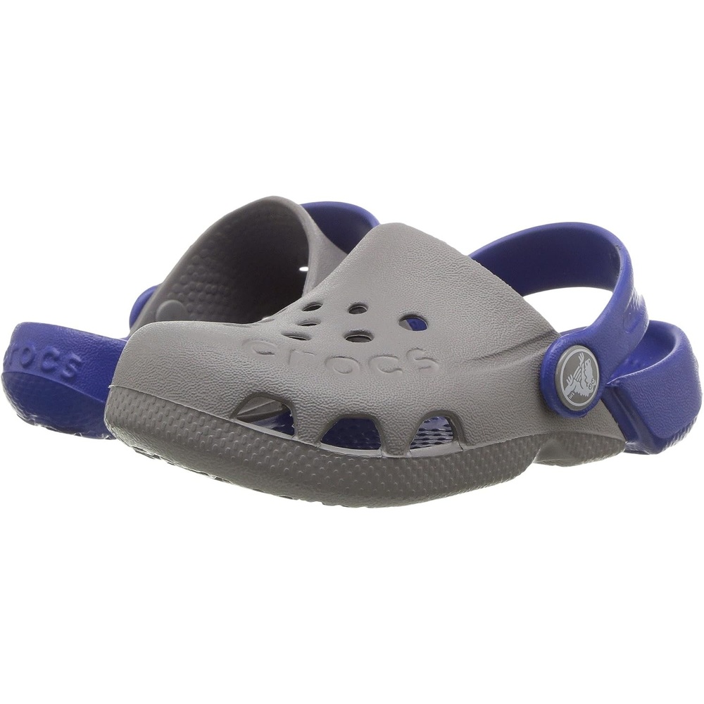 image:imageCrocs Kids Classic ClogsSmokeCerulean Blue