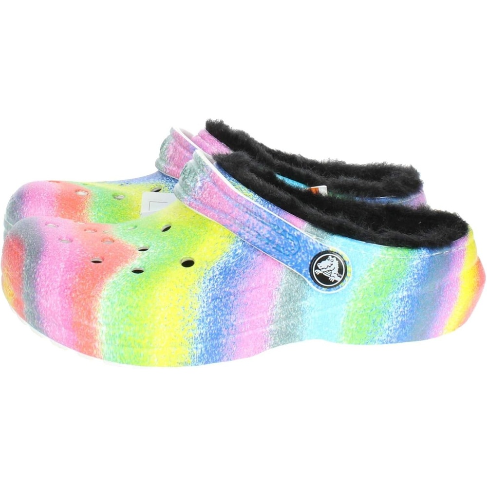 image:imageCrocs Kids Classic Lined Kids ClogWhiteMulti