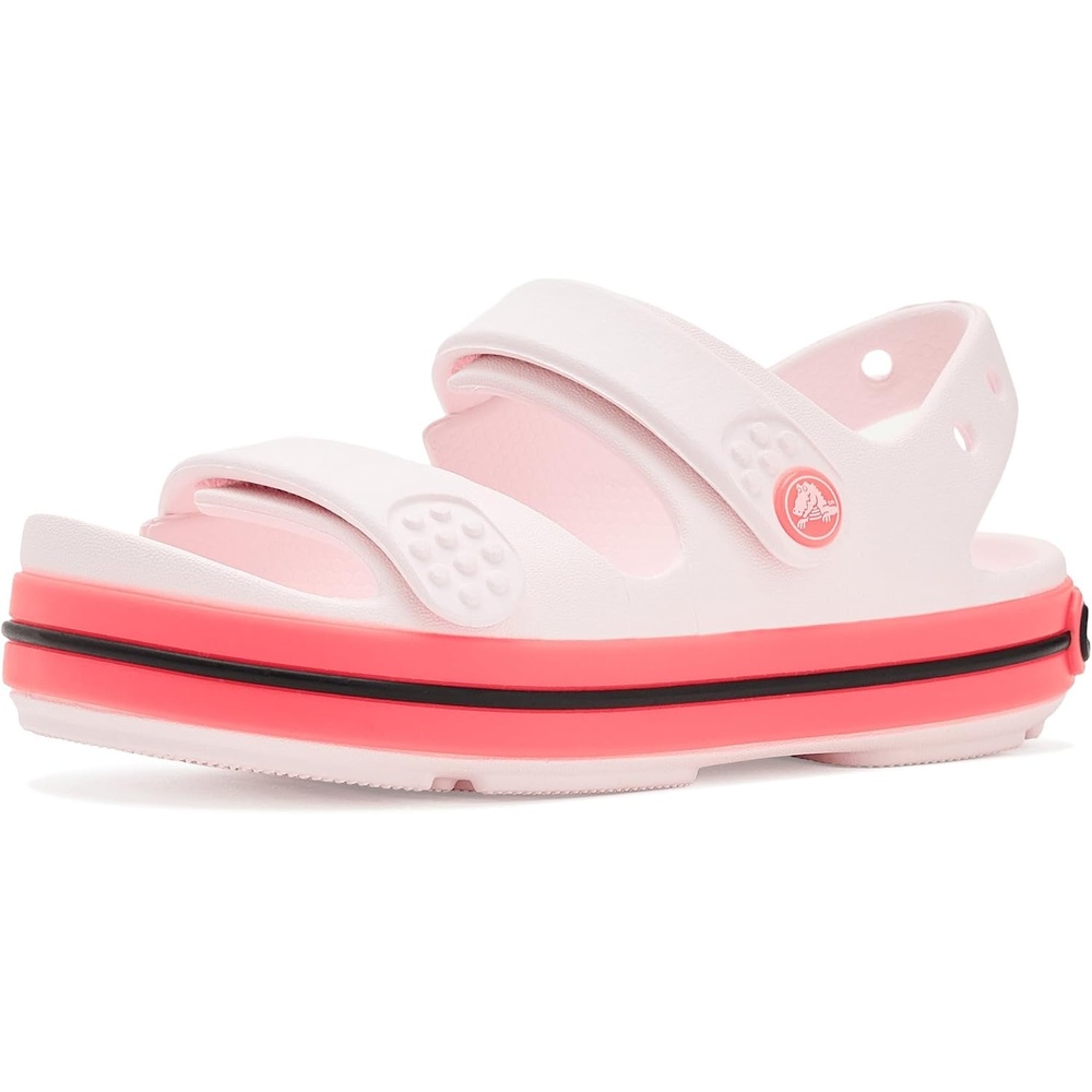 image:imageCrocs Kids Crocband Cruiser Sandals  Casual SandalsBubble IcePink Blast