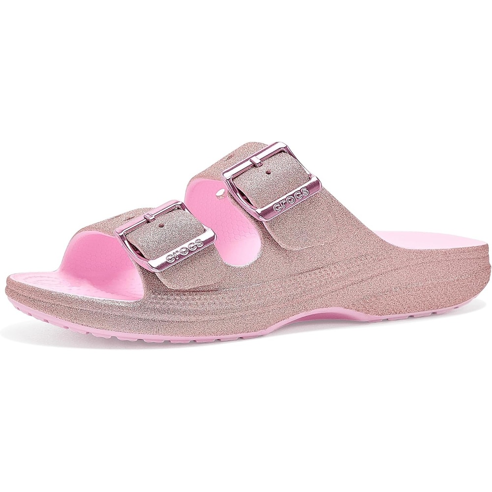 image:imageCrocs Kids Saturday Sandal Little KidBig KidPink Milk Glitter