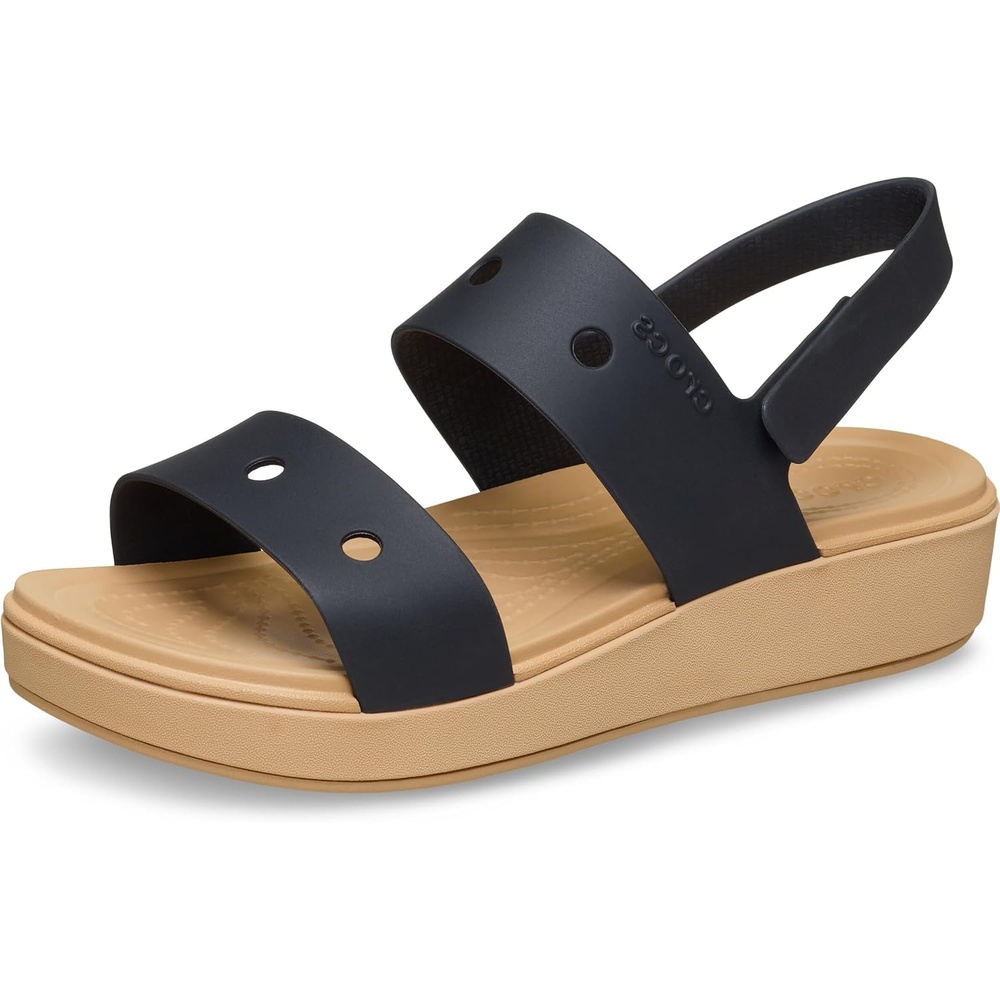 image:imageCrocs Kids Unisex Brooklyn Sandals Little KidBig KidBlackCashew