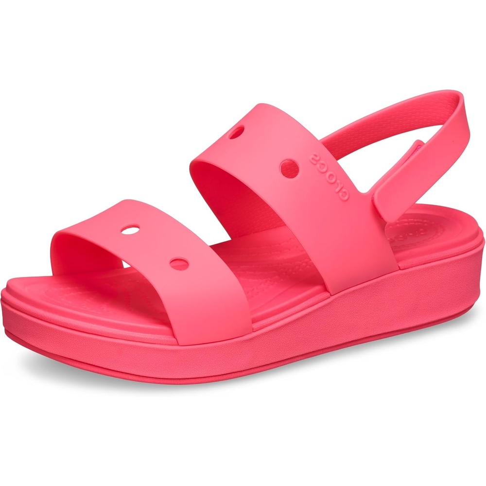 image:imageCrocs Kids Unisex Brooklyn Sandals Little KidBig KidPink BlastPink Blast