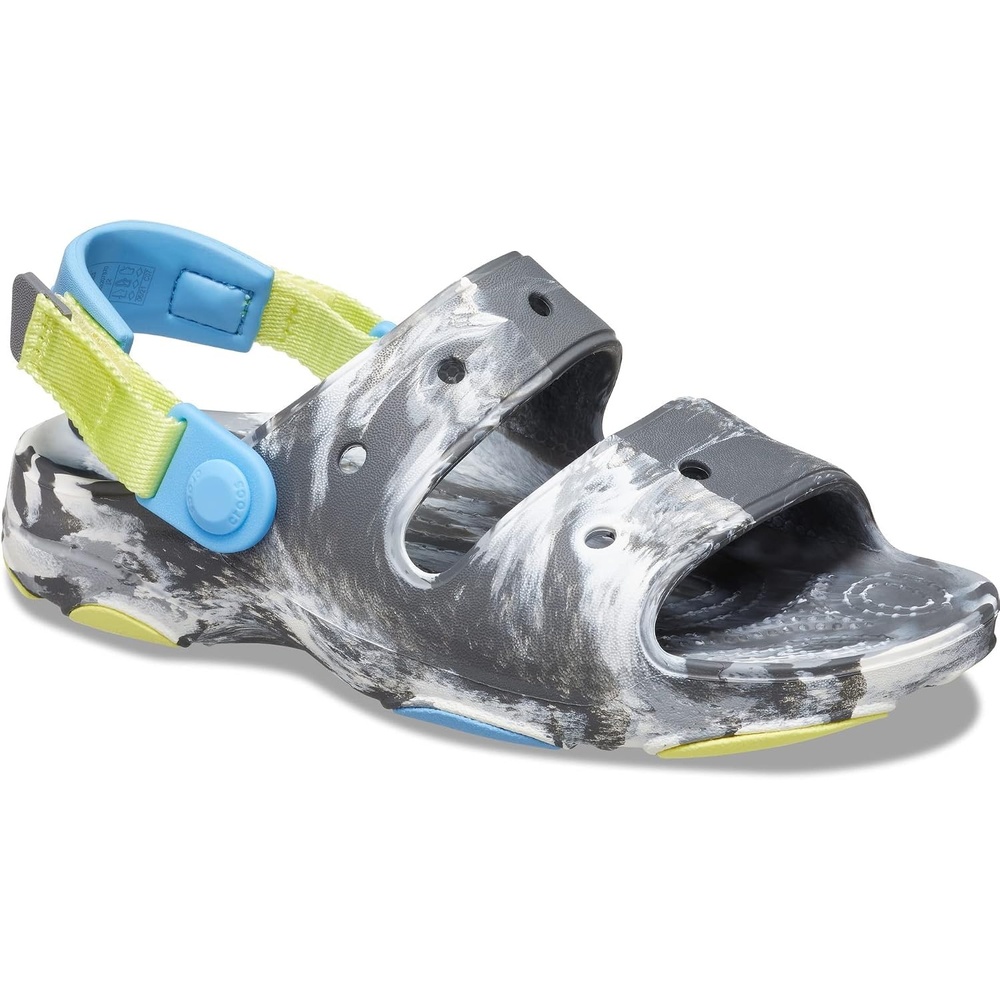 image:imageCrocs unisexchild Classic All Terrain SandalsSlate GreyMarbled Tiedye