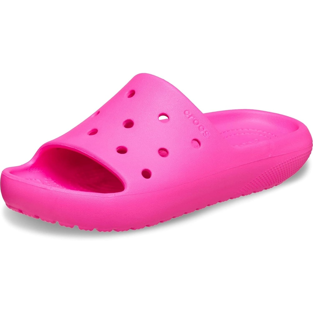 image:imageCrocs unisexchild Classic Slide V2 Little KidBig KidPink Crush