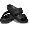 Crocs Girls’ Classic Sandal V2 (Little Kid/Big Kid) | Casual Sandals(Black)