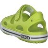 Crocs Girls’ Crocband II Sandals(Lime Punch Black)