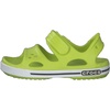 Crocs Girls’ Crocband II Sandals(Lime Punch Black)