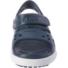 Crocs Girls’ Crocband II Sandals(Navy/White)