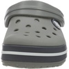 Crocs Girls’ Crocband II Sandals(Smoke/Navy)