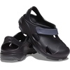 Crocs Kids All Terrain Fisherman Sandal (Toddler)(Black)