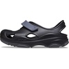 Crocs Kids All Terrain Fisherman Sandal (Toddler)(Black)
