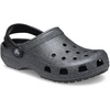 Crocs Kids’ Classic Clogs(Black/Silver Glitter)