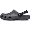 Crocs Kids’ Classic Clogs(Black/Silver Glitter)