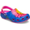 Crocs Kids’ Classic Clogs(Electric Pink/Multi)
