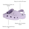 Crocs Kids’ Classic Clogs(Lavender)