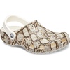 Crocs Kids’ Classic Clogs(Oyster/Mushroom)