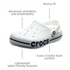 Crocs Kids’ Classic Clogs(White/Navy)