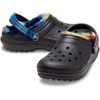 Crocs Kids’ Classic Lined Kids Clog(Black/Multi)