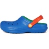 Crocs Kids’ Classic Lined Kids Clog(Blue Bolt/Multi)