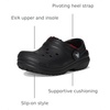 Crocs Kids’ Classic Lined Kids Clog(Buffalo Plaid/Black/Varsity Red 1)