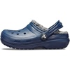 Crocs Kids’ Classic Lined Kids Clog(Navy/Charcoal)