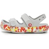 Crocs Kids’ Crocband Cruiser Sandals | Casual Sandals(Atmosphere/Flame)
